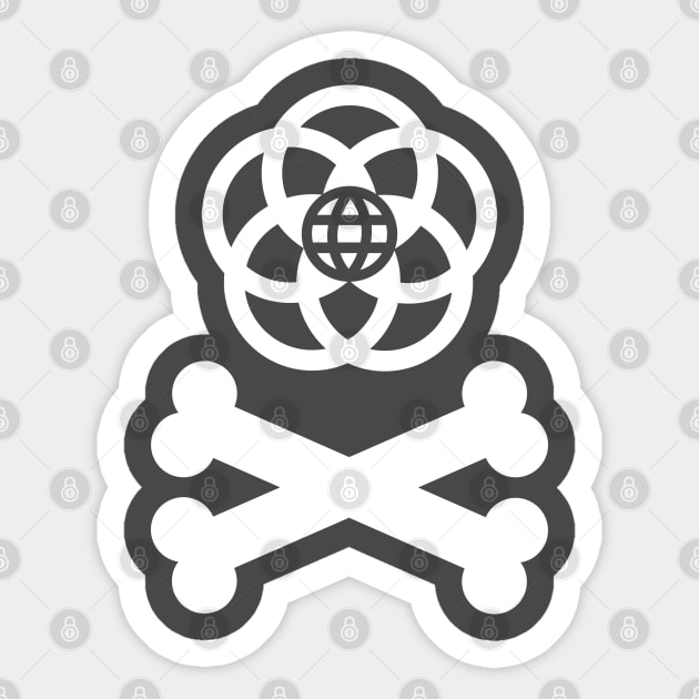 EPCOT or Death Sticker by Oswaldland